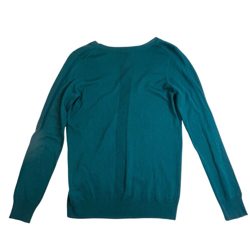 The Limited Top Womens Medium Green Knit Sweater Preppy Casual Academic Blouse - Picture 2 of 10